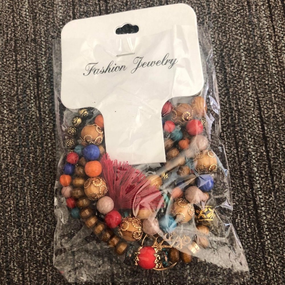 Beaded Bracelet Set